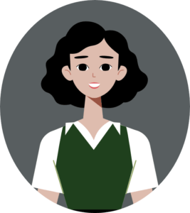Young woman avatar